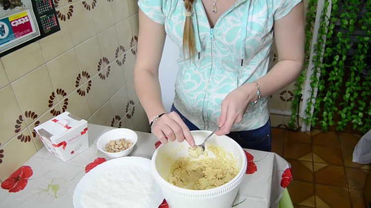 mettere il dado nel mezzo della pasta