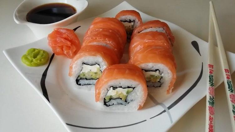 Delicious Philadelphia Rolls a casa