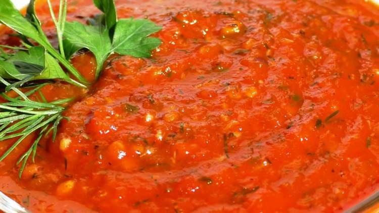 salsa per pizza