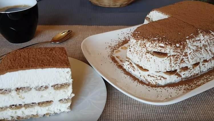 La torta di cagliata è pronta