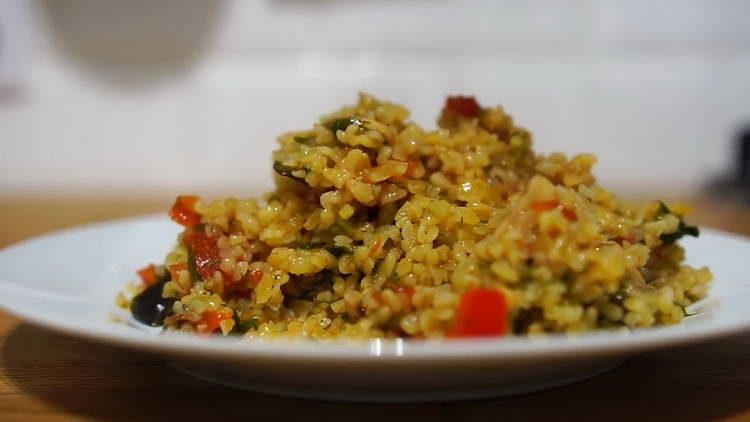 piatti di bulgur