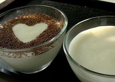 La ricetta per un delizioso latte  gelatina