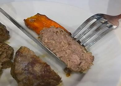 Cotolette di agnello saporite  - kebab al forno