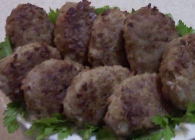 Polpette saporite e nutrienti  con riso