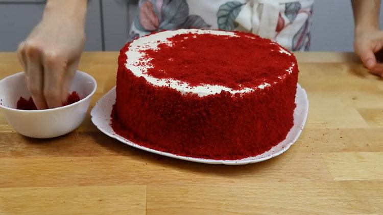 Torta Red Velvet passo dopo passo ricetta con foto