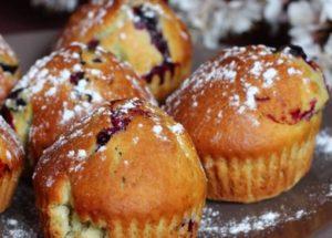 deliziosi muffin secondo una semplice ricetta con una foto