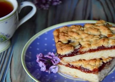 Gustosa e semplicissima  torta con marmellata