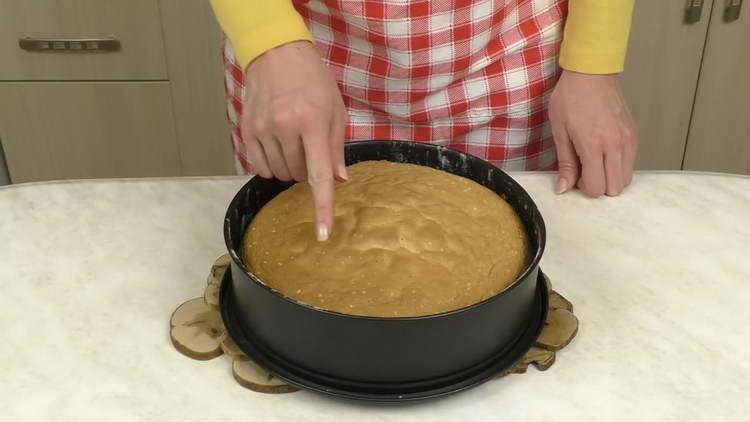 prendi il biscotto dal forno